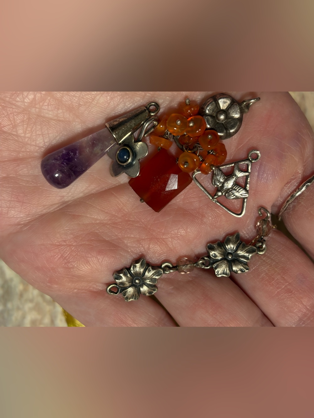 (5) Sterling Silver Charms/Pendants - Picture 13 of 13